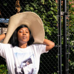 Fashion Student Stitched Twigs Flyers, and Her Face Into Her Final Collection